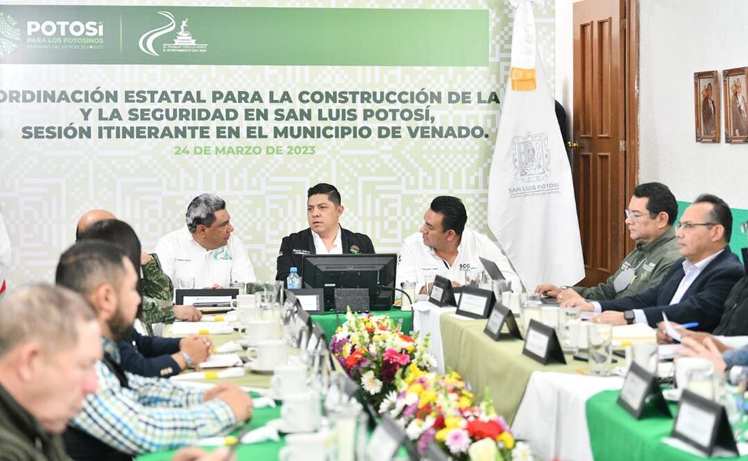 Destaca Gallardo colaboración de municipios con puesta en marcha de Mando Policial en SLP