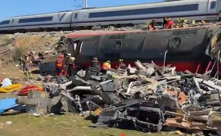 SRE reporta 7 mexicanos heridos en choque de trenes en España; un connacional está desaparecido