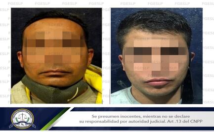 FGE de SLP detiene a dos sujetos buscados en Nuevo León por presunto robo