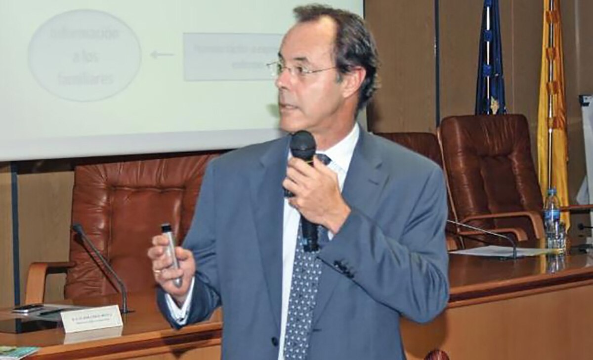 El director del Instituto Anatómico Forense de Madrid, Eduardo Andreu Tena. (CORTESÍA)