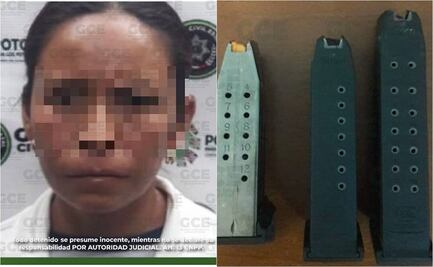 Mujer intenta ingresar cargadores para arma 9 mm al penal de La Pila 