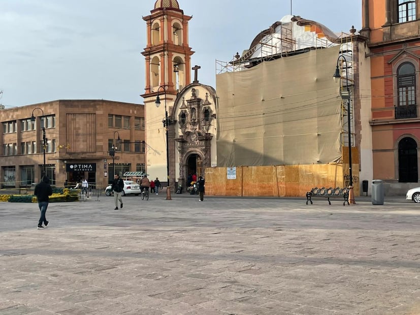 Plaza de los Fundadores en SLP
