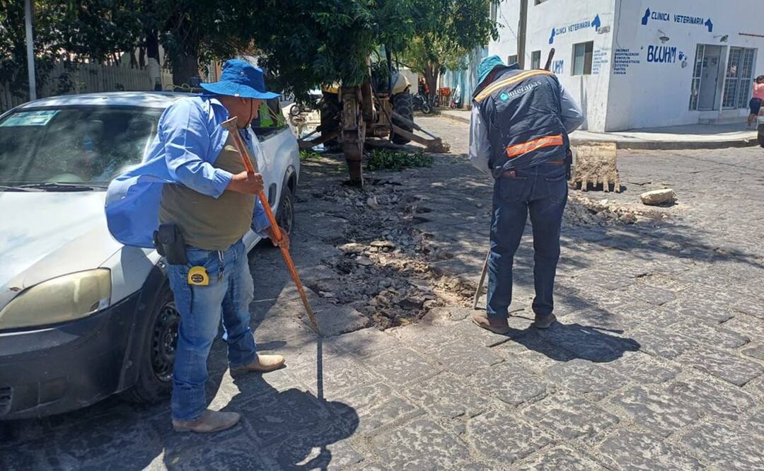 En la colonia Burócrata se intervendrá desde avenida Himno Nacional a calle Scop, debido a que se sustituirán 141 metros lineales de alcantarillado sanitario. Foto: Especial