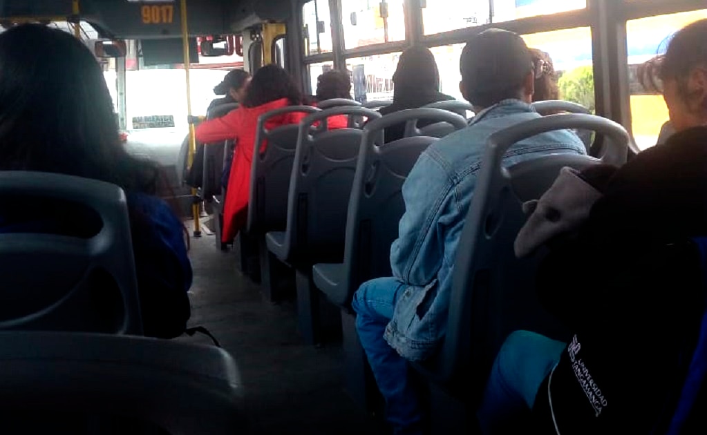 ‘A la fuerza’, hay varones que abordan “Transporte Rosa”, reconoce SCT