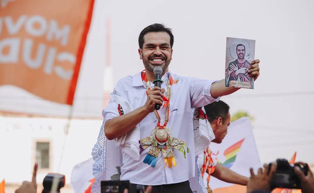 El candidato Jorge Álvarez Máynez Foto: Especial