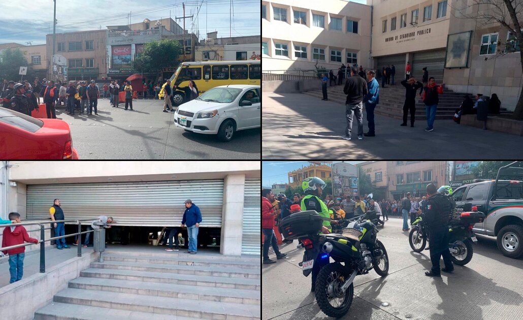 Policías jubilados toman edificio de Seguridad Pública del Estado