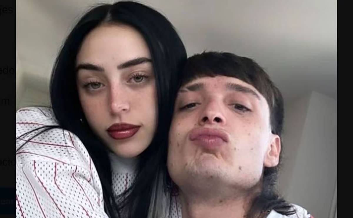 Peso Pluma presume foto apapachado por Nicki Nicole y divide opiniones