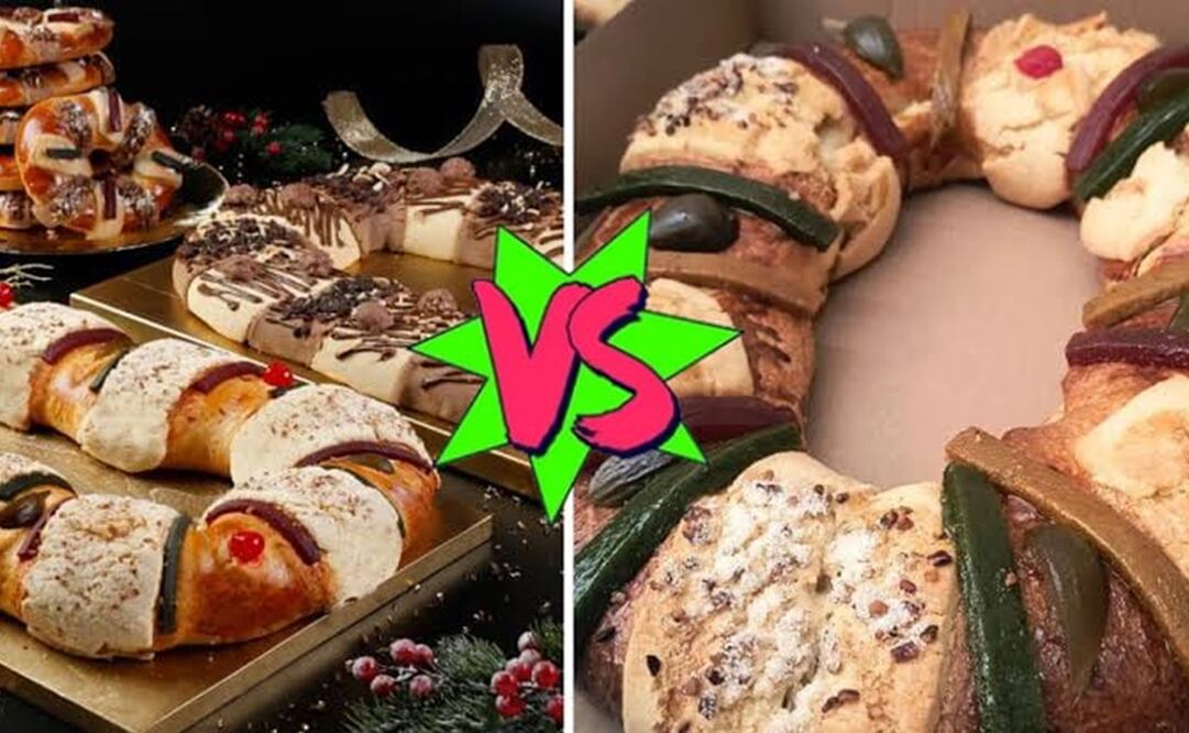 Tradicionales Roscas de Reyes. Foto: Especial