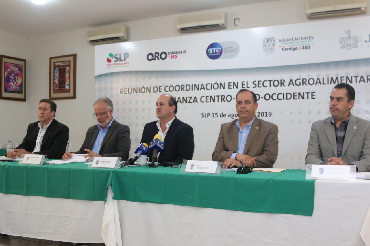 Región Centro-Bajío-Occidente fortalece sector agroalimentario: SEDARH
