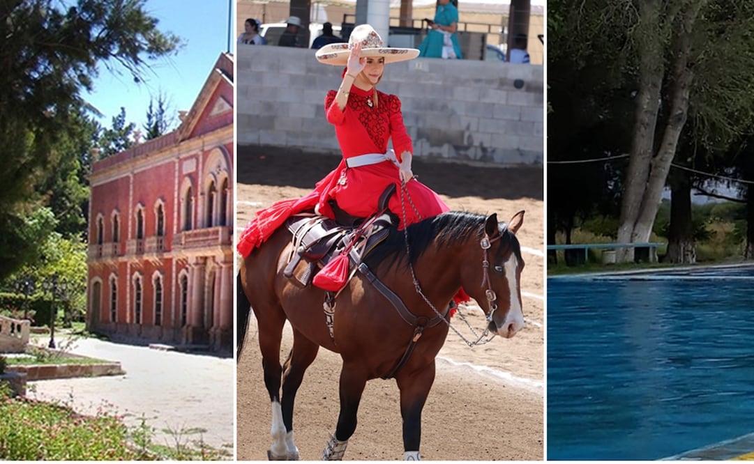 Lugares en Villa de Reyes, SLP. Foto: Facebook@ HaciendasMexicanas/LienzoCharroJPZermeño/BalnearioCentenario