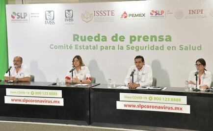 Por tercer día consecutivo, Salud en SLP reporta baja en contagios por Covid-19