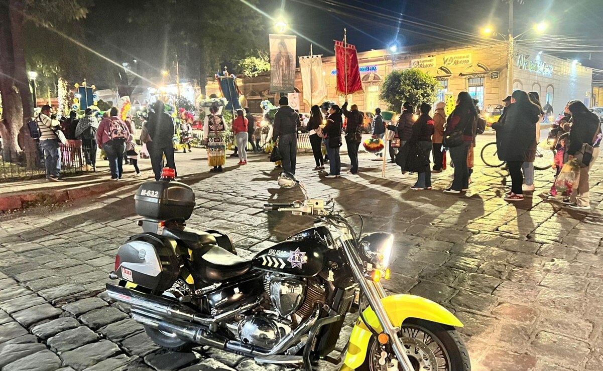 Arranca operativo vial en Calzada de Guadalupe por Día de la Virgen en SLP  