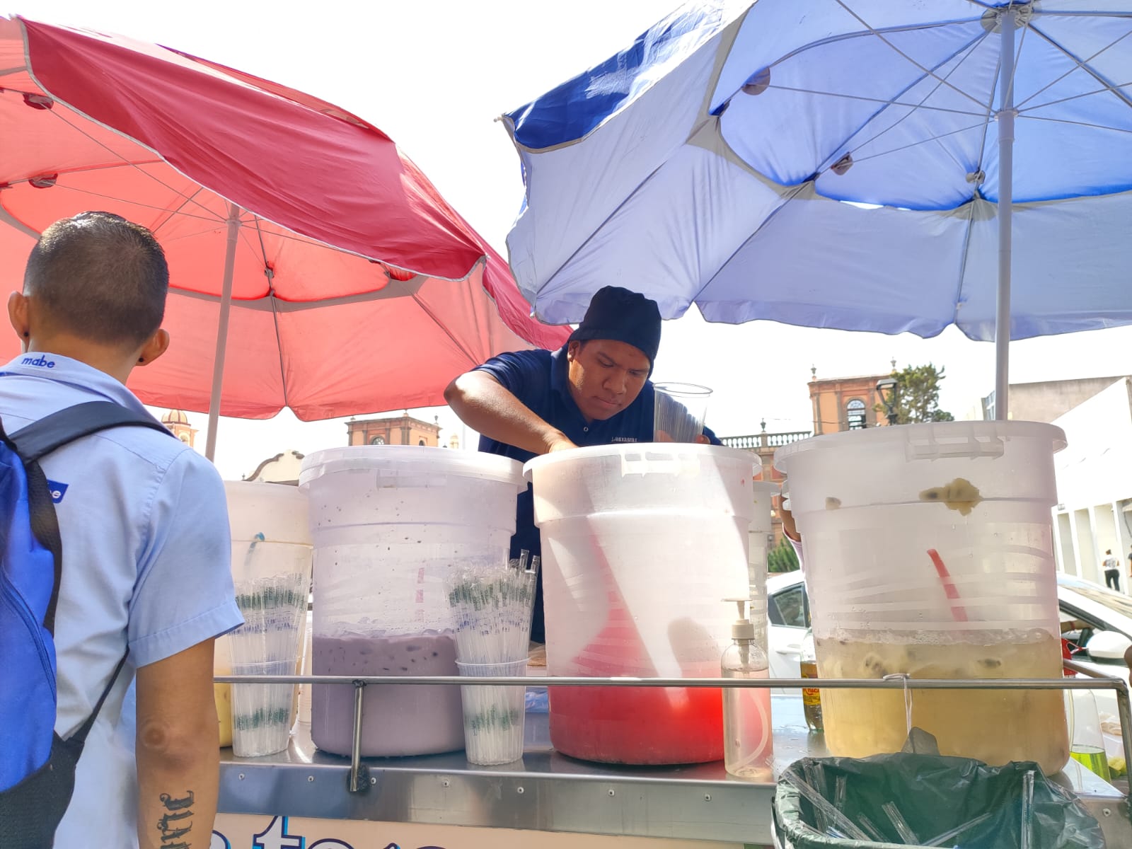 Aguas Tarascas, la delicias michoacanas que conquistaron el Centro Histórico de SLP