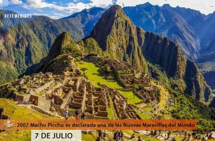 Efemérides 07 de julio