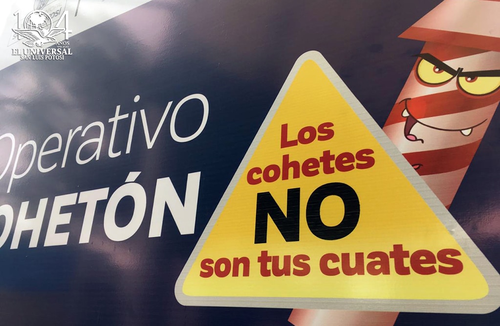 Arranca campaña de prevención “Los cohetes no son tus cuates"