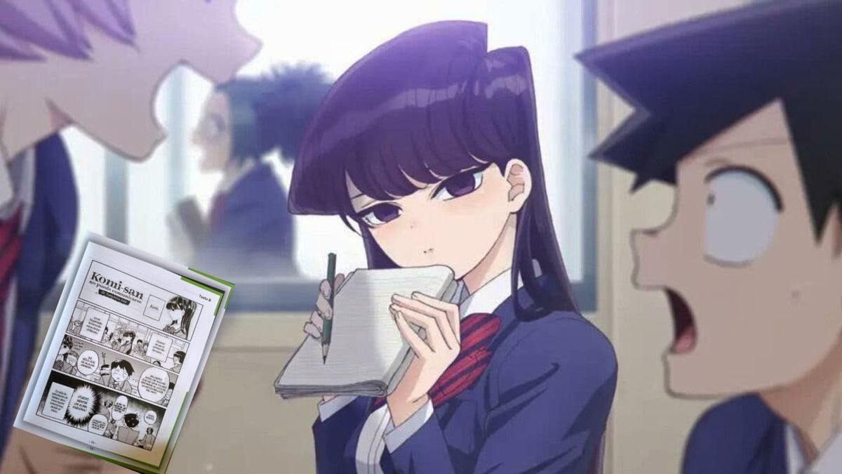 COBACH SLP incluye al anime "Komi-san no puede comunicarse" en libros de texto gratuito
