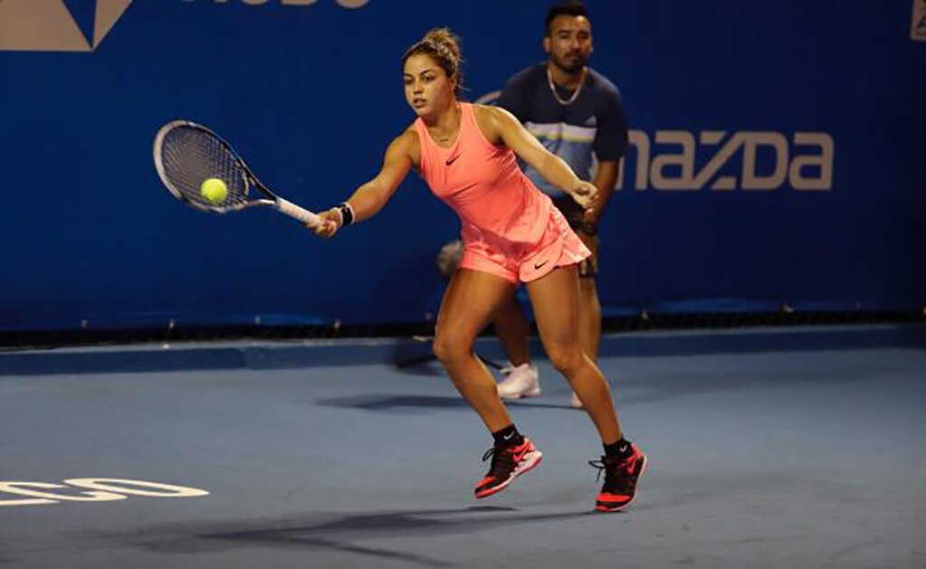 Renata Zarazúa es eliminada del Abierto Mexicano de Tenis