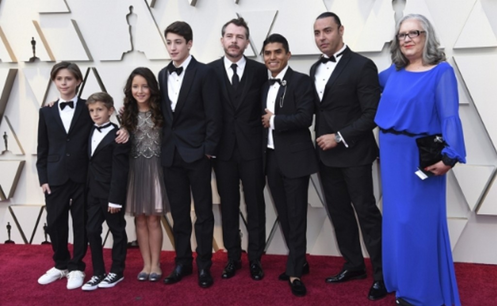 Latin Lover, Fermín y el elenco de ROMA hacen su aparición en los Oscar