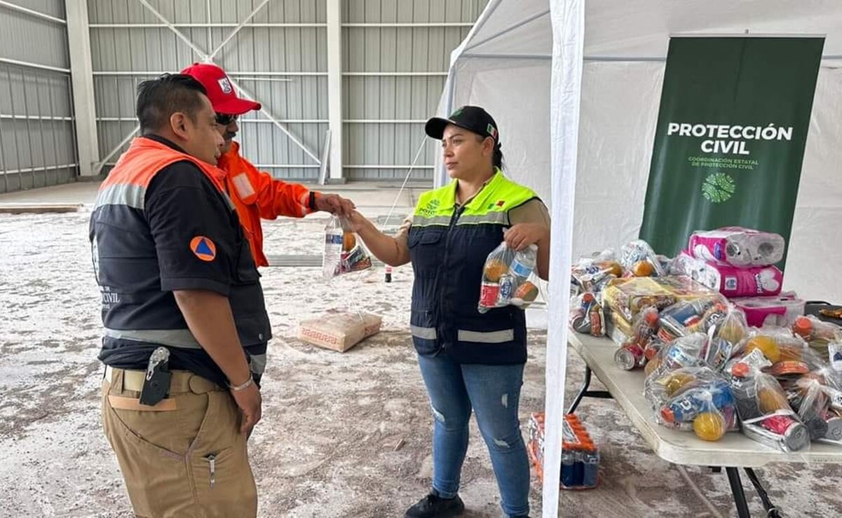 Convocan a donar insumos en SLP para brigadistas que combaten incendio forestal en la Sierra de San Miguelito  