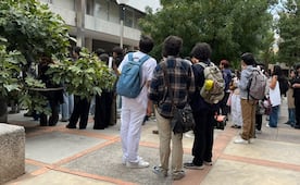 Luto y silencio en la UASLP: Estudiantes marchan para pedir acciones por la salud mental