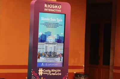 Ayuntamiento capitalino fortalece turismo con kioskos interactivos