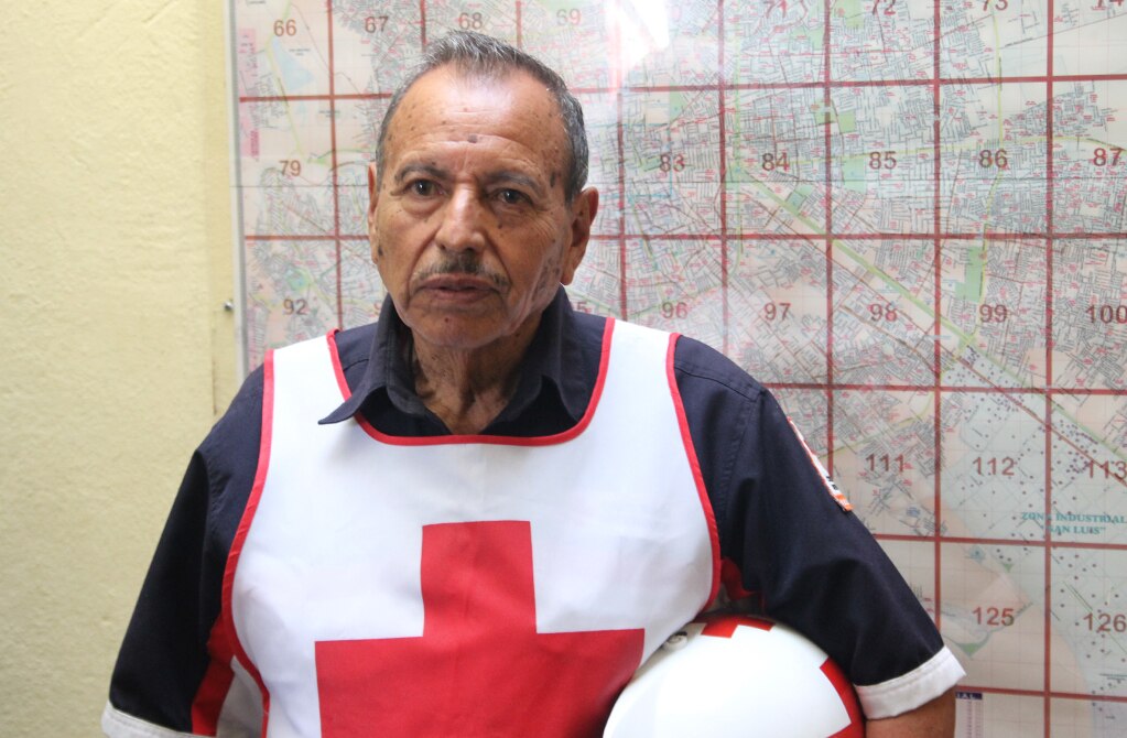 52 años como paramédico de Cruz Roja
