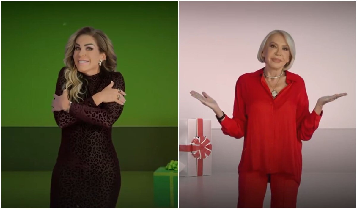 ¿Se reconciliaron? Rocío Sánchez Azuara y Laura Bozzo aparecen juntas en video de Navidad