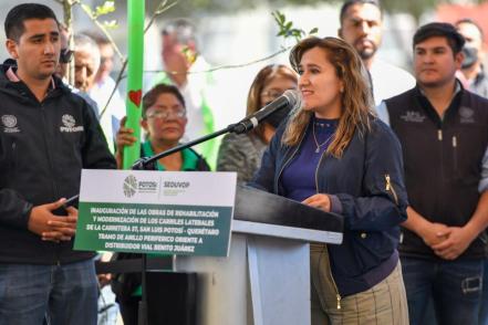 8M: De la mano de una mujer, la transformación de infraestructura en San Luis Potosí