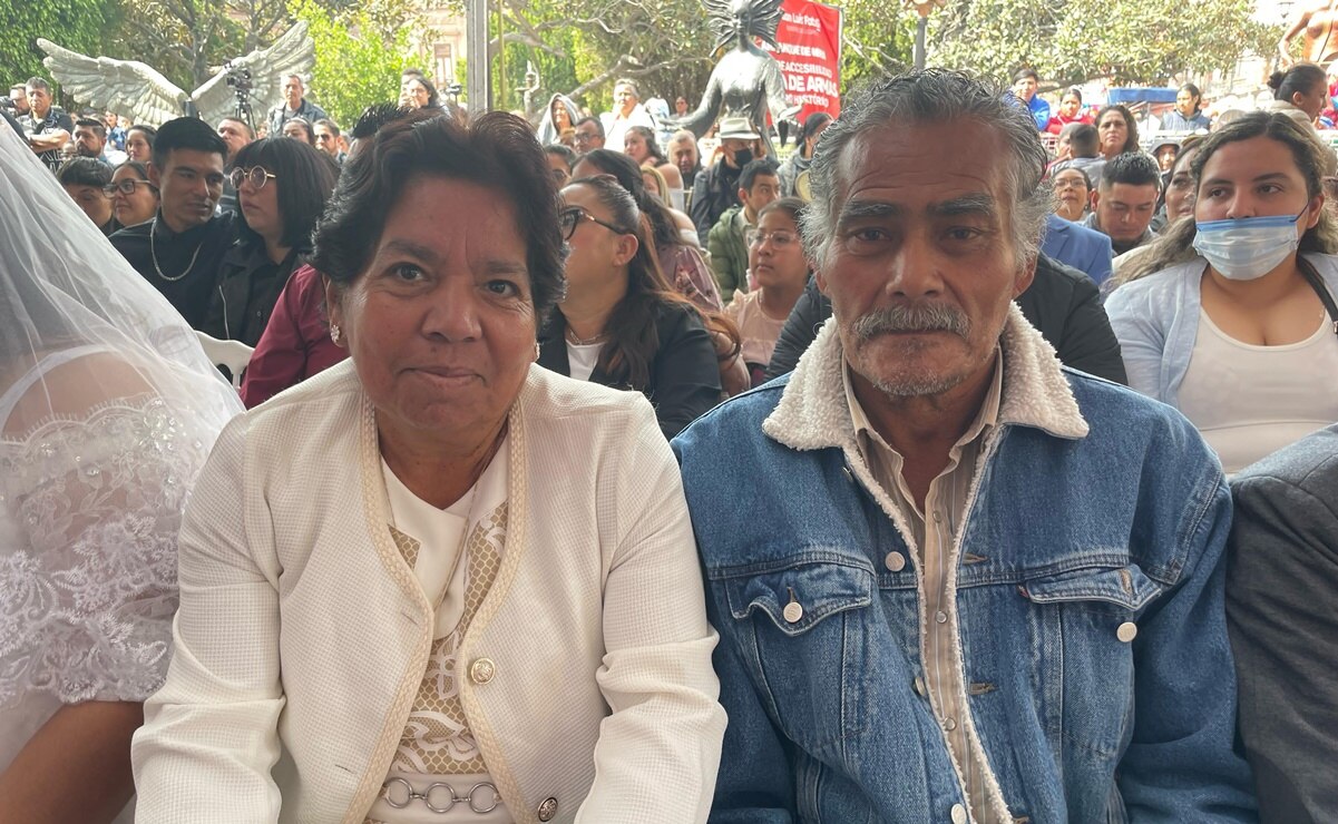 Historias potosinas de amor: Después de 40 años juntos pareja se une en matrimonio 