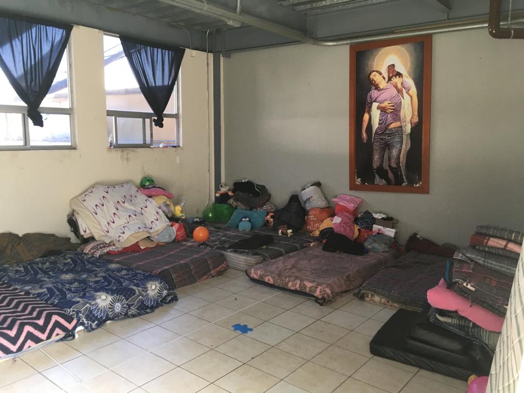 Casa del Migrante de SLP, un refugio en medio de la desolación y travesía migratoria. Foto: Samuel Estrada