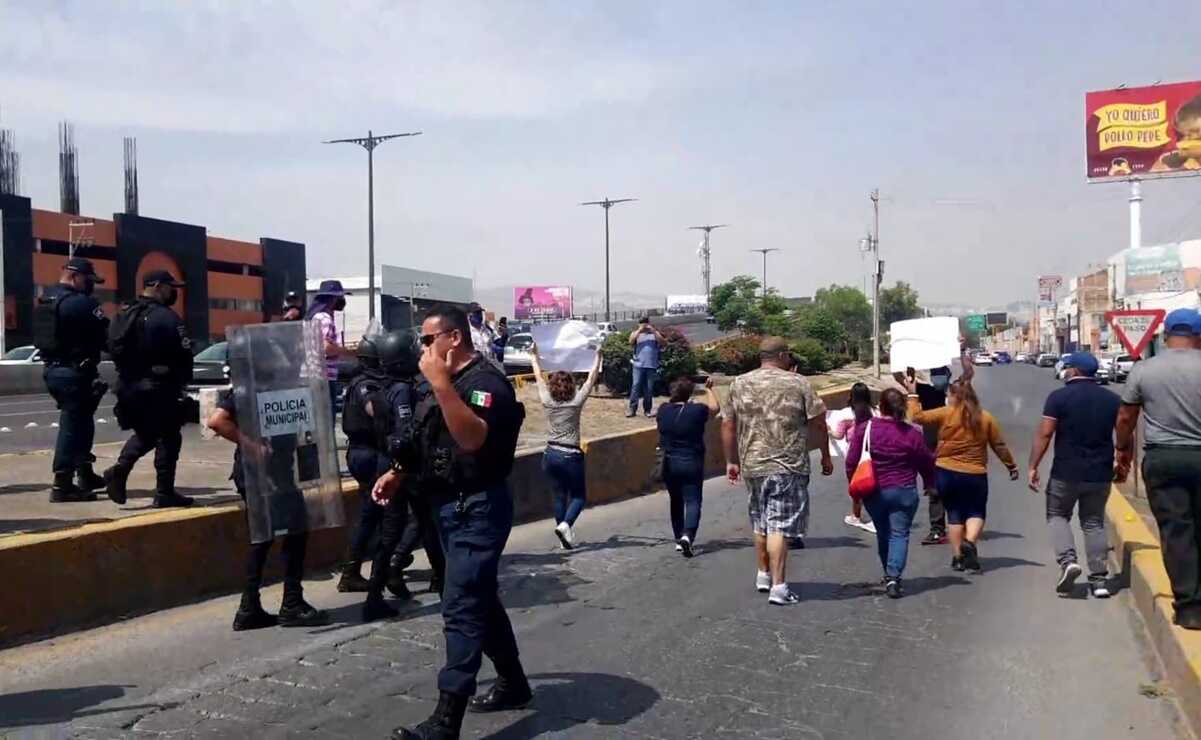 Edil capitalino de SLP responsabiliza a extrabajador de Nava Palacios de orquestar bloqueo vial 