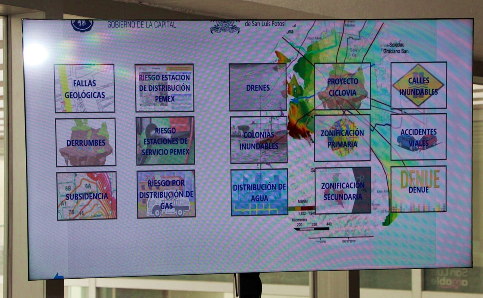 Ayuntamiento de San Luis y UASLP presentan el primer atlas dinámico de riesgos del país