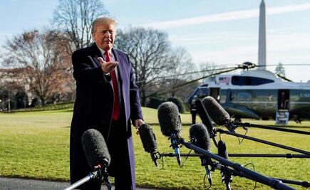  Trump llama “locos lunáticos” a periodistas que critican su mandato en EU