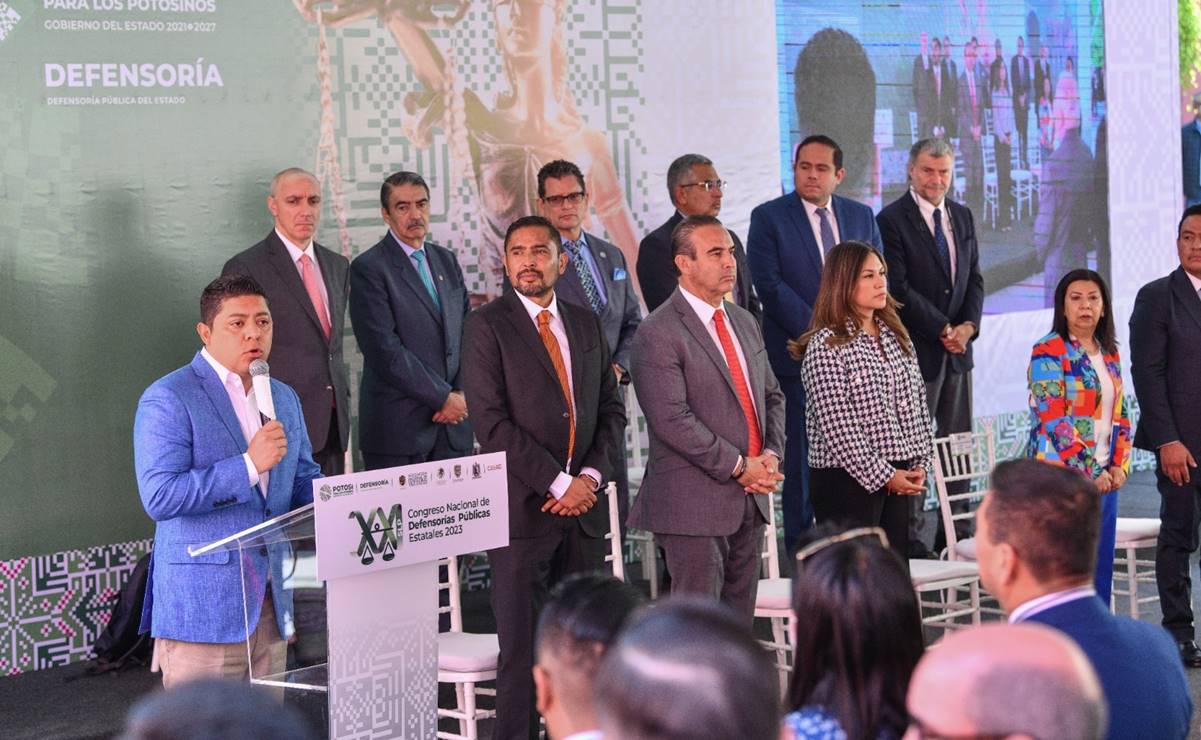 Recuerda Gallardo ideales de Ponciano Arriaga durante inauguración de Congreso de Defensorías Públicas