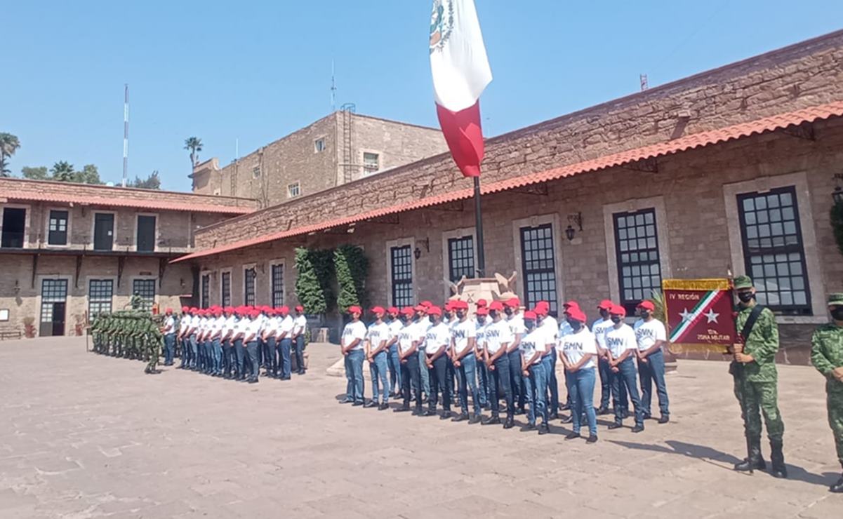 Invitan a mujeres potosinas a sumarse al Servicio Militar Nacional. Foto: Samuel Estrada
