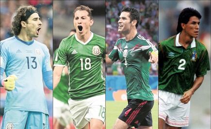  Los jugadores con más de 100 partidos en la Selección Mexicana