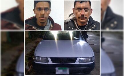 Recuperan vehículo con reporte de robo, hay dos detenidos