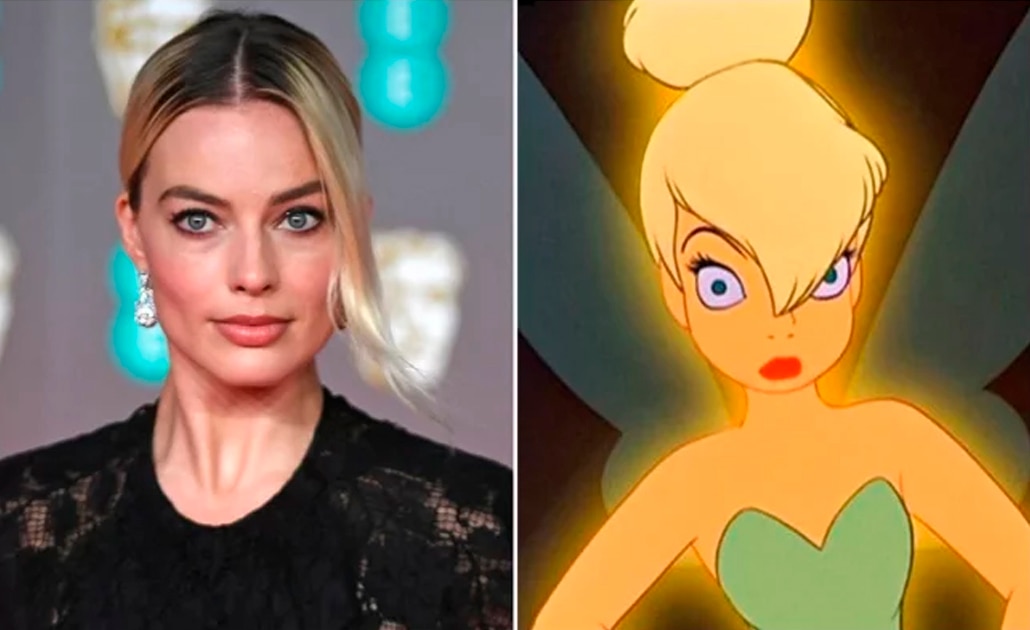 Disney quiere a Margot Robbie como Campanilla en remake de "Peter Pan"