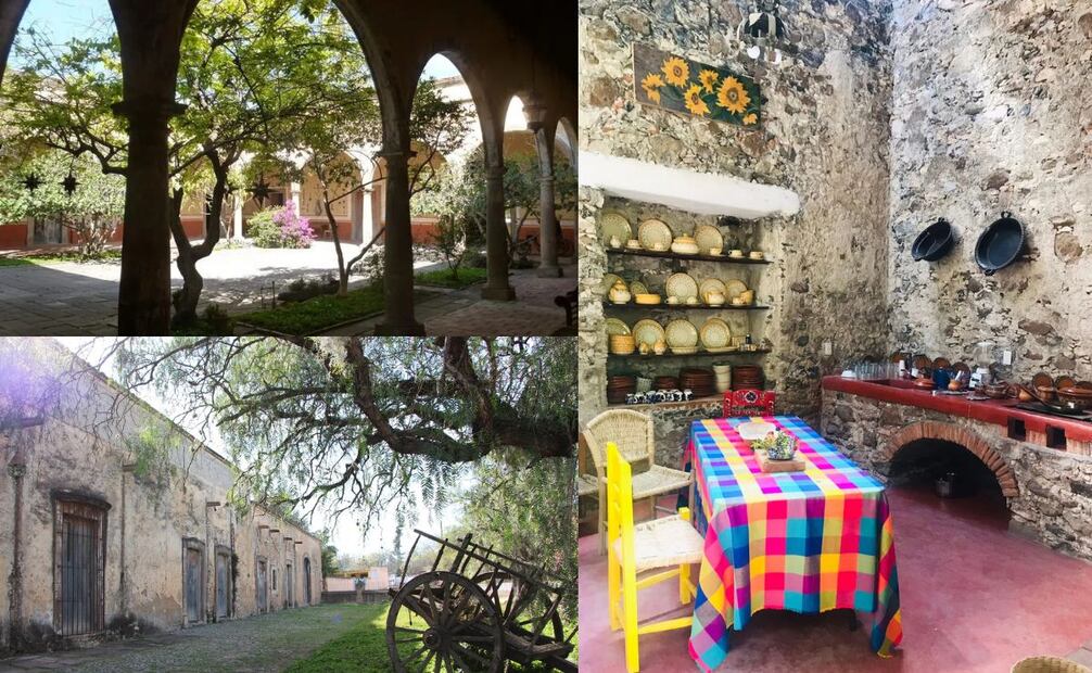 Hacienda Corcovada en SLP. Foto: Hacienda Corcovada