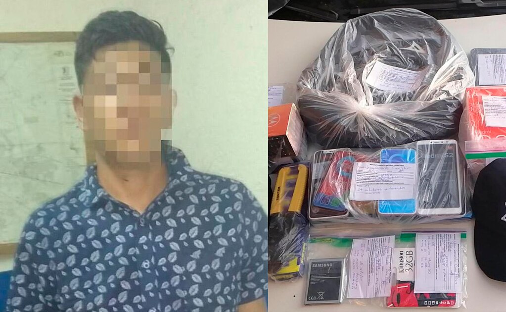 Aseguran a presunto responsable de robos en Centro Histórico