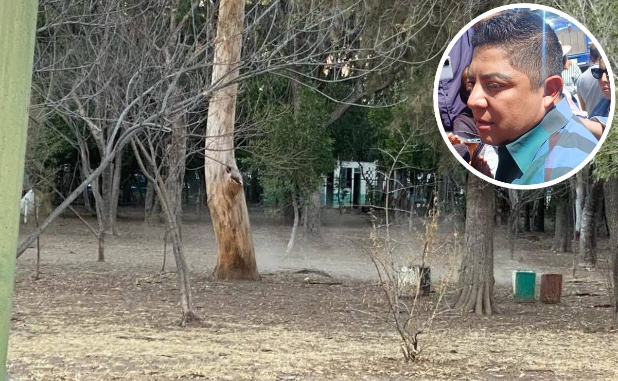 Ayuntamiento continúa sin dar mantenimiento a Parque de Morales, reprocha gobernador de SLP