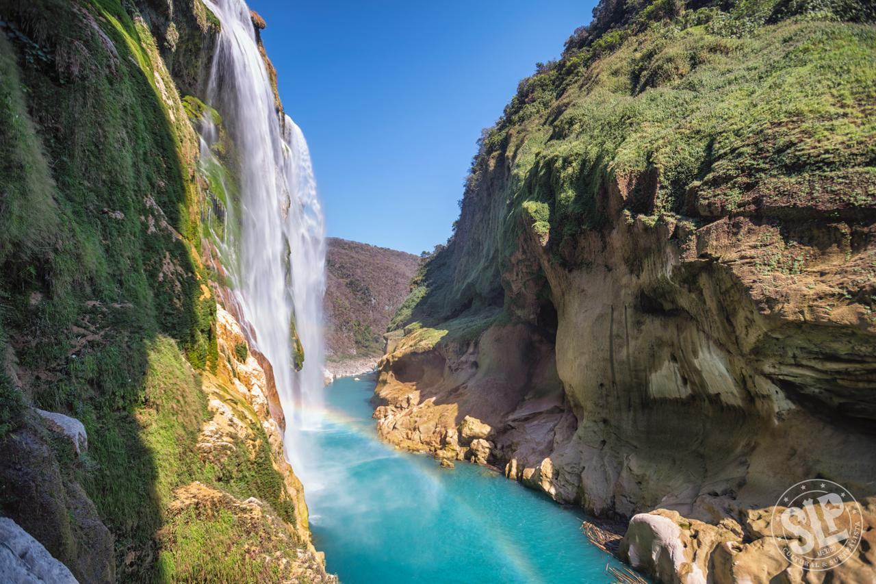 Cascada de Tamul retomará su caudal: anuncia Conagua suspensión de extracción de agua del río Gallinas