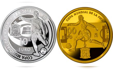 Lanzan en Madrid monedas conmemorativas de Rusia 2018
