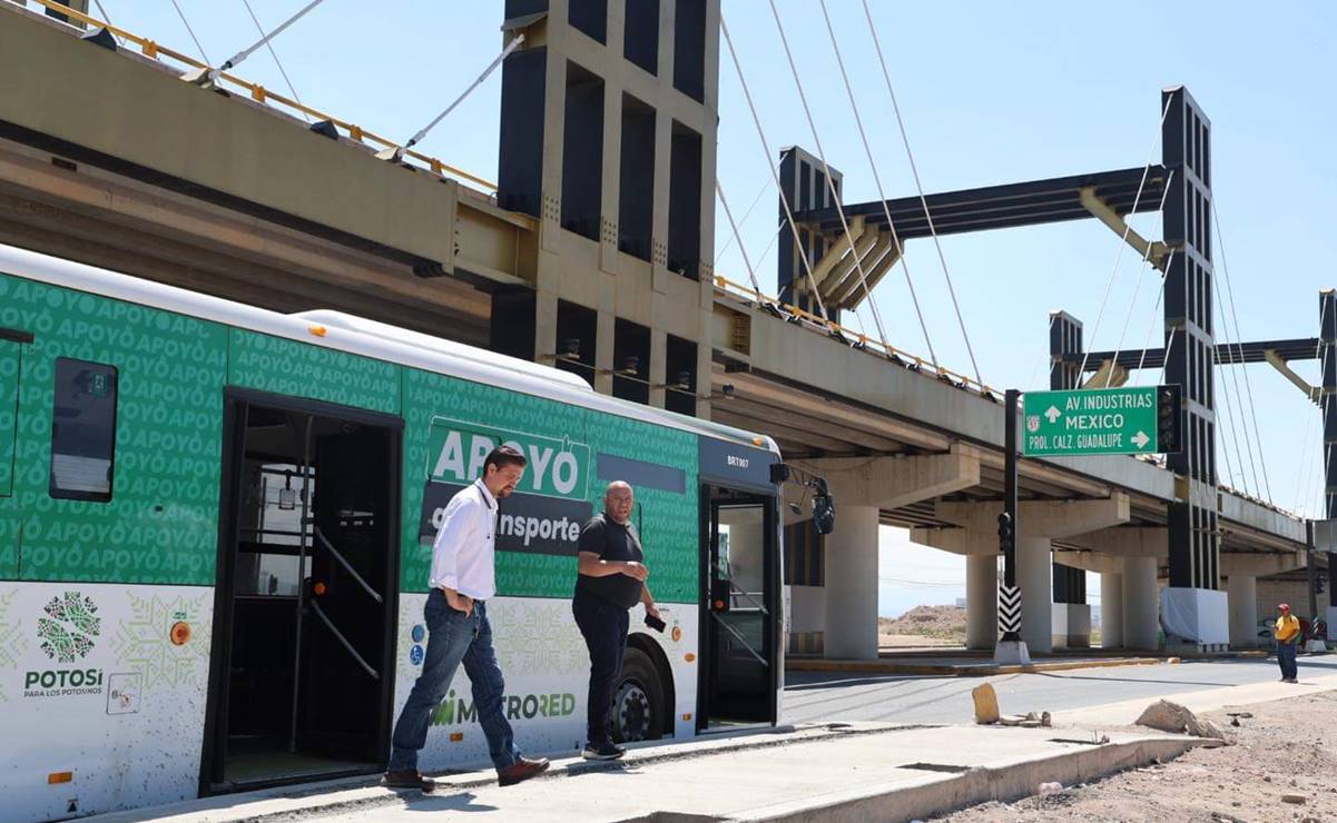MetroRed: Arrancan el miércoles las dos nuevas líneas del servicio de transporte en SLP