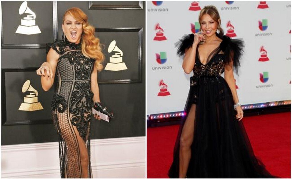  Thalía y Paulina Rubio, en el mismo escenario