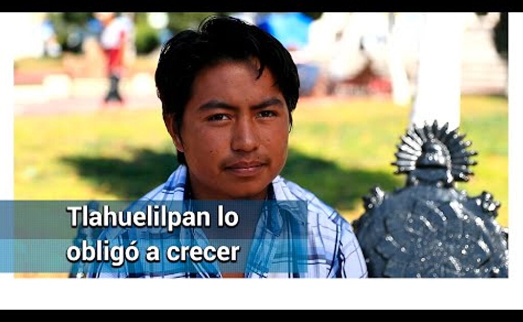 Con el sueldo de 250 pesos que obtiene como albañil, Misael sostiene a sus dos hermanos, a su esposa y a su hija. Foto: IVÁN STEPHENS. EL UNIVERSAL