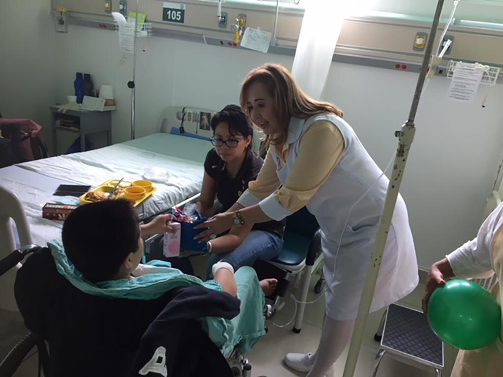 Festejan a niños y niñas del IMSS