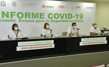 Se reportan 12 muertes y 190 nuevos casos de Covid-19 en SLP en las últimas 24 horas