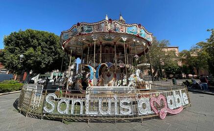 Carrusel de Plaza del Carmen, el atractivo en San Luis capital operará los días festivos