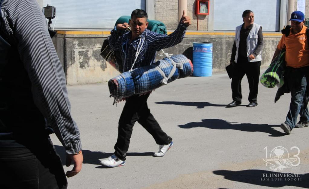 Arriban a SLP primeros migrantes centroamericanos